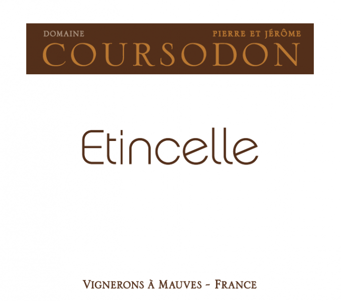 Vin de France Blanc Etincelle Viognier and Roussanne Domaine Coursodon