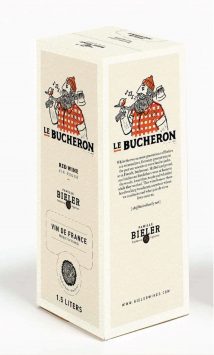 Vin Rouge 'Le Bucheron' [Bag-in-Box], Le Famille Bieler