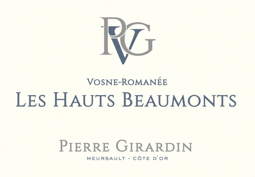VosneRomanee Les Hauts Beaumonts