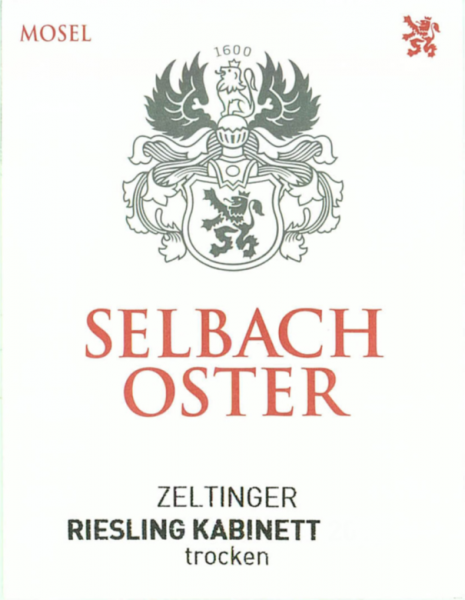Selbach-Oster Zeltinger Riesling Kabinett Trocken