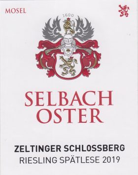 Zeltinger Schlossberg Riesling Spätlese