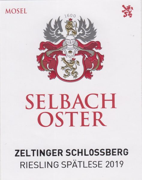 SelbachOster Zeltinger Schlossberg Riesling Sptlese