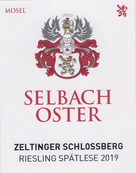 Zeltinger Schlossberg Riesling Sptlese