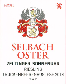 Selbach-Oster Zeltinger Sonnenuhr Riesling TBA