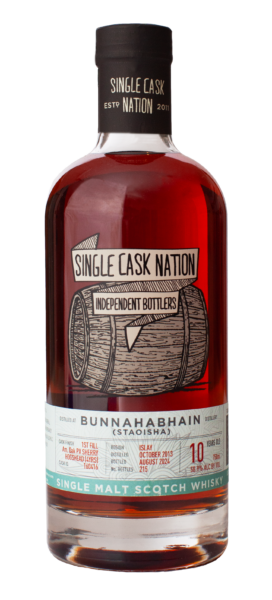 Bunnahabhain 2013  10 Year Staoisha  Cask 160416