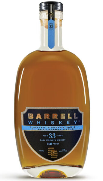 Canadian Whiskey French Oak and Oloroso Finish  33 Year
