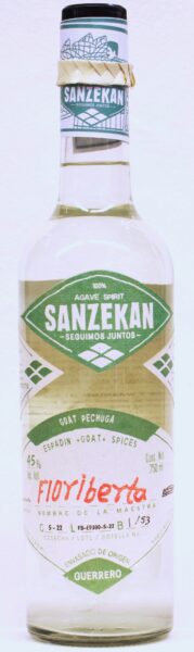 Destilado de Agave Espadin Goat Pechuga Floriberta Barranca