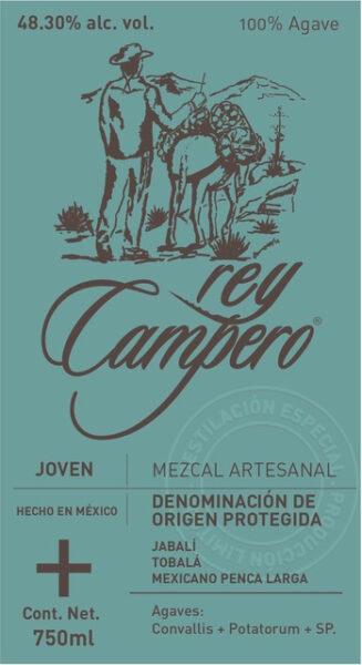 Mezcal JabaliTobalaMexicano Penca Larga
