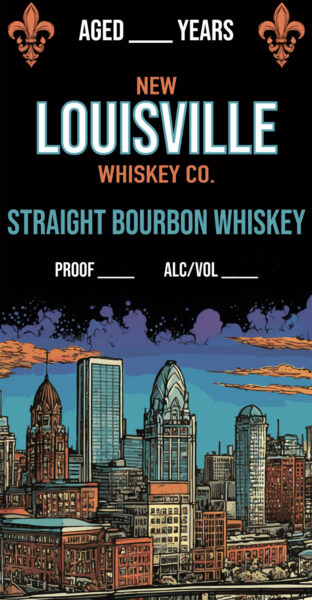 Straight Bourbon Whiskey 10 Year  9th Floor Skurnik Selection