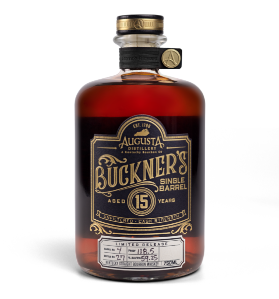 Straight Bourbon Whiskey Buckners 15 Cask Strength Single Barrel