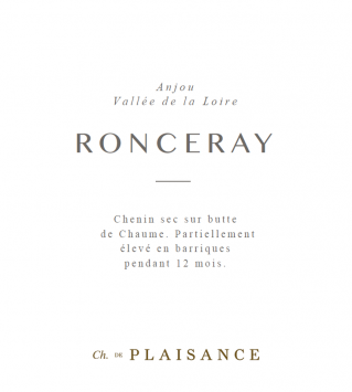 Anjou Blanc 'Ronceray', Chateau de Plaisance
