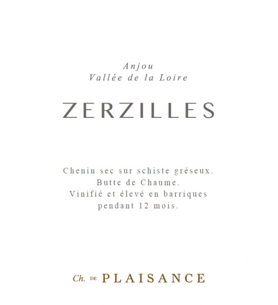 Anjou Blanc Zersilles