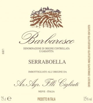 Barbaresco 'Serraboella'