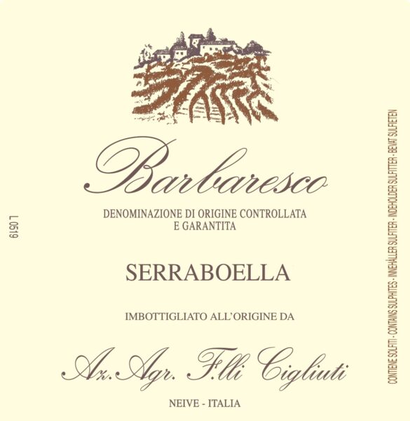 Barbaresco Serraboella Cigliuti