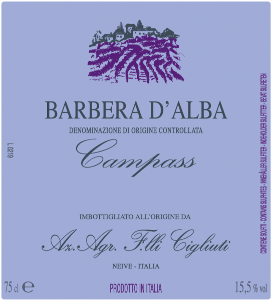 Barbera dAlba Campass Cigliuti