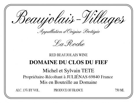 Beaujolais-Villages 'La Roche'