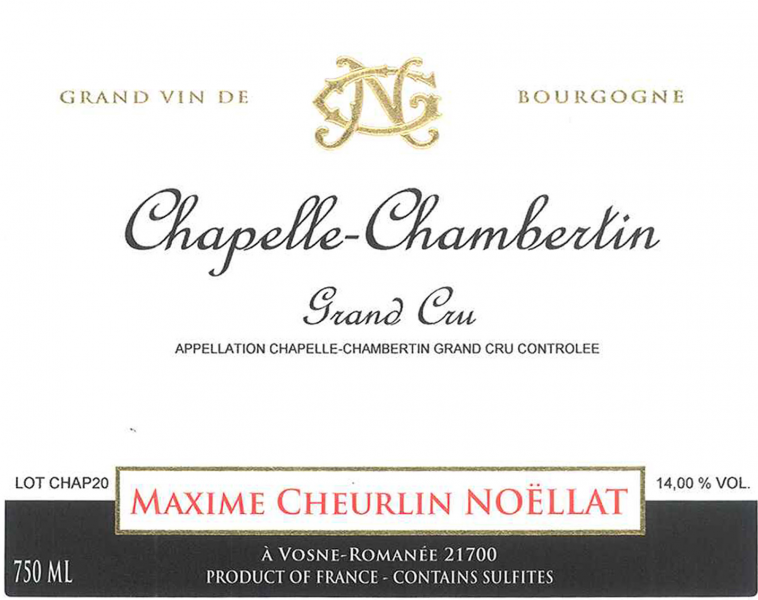 ChapelleChambertin Grand Cru