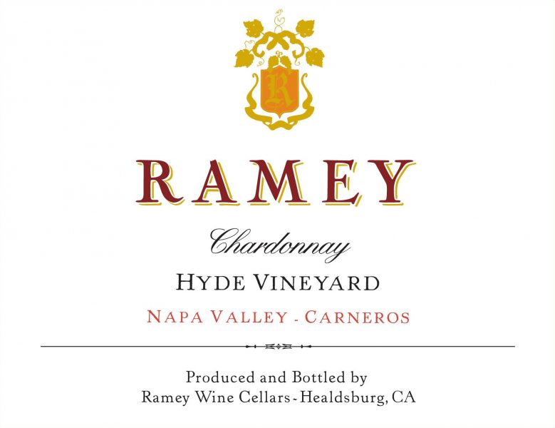 Chardonnay Hyde Vineyard Ramey Cellars
