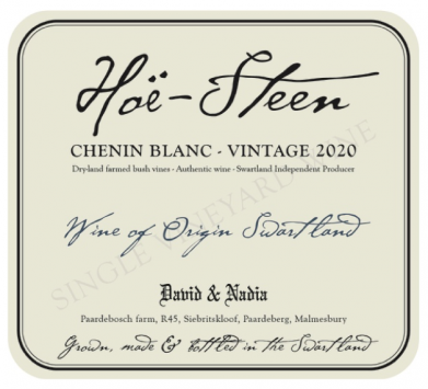 Chenin Blanc 'Hoe-Steen'