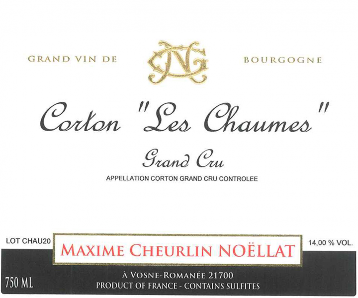 Corton Grand Cru Les Chaumes
