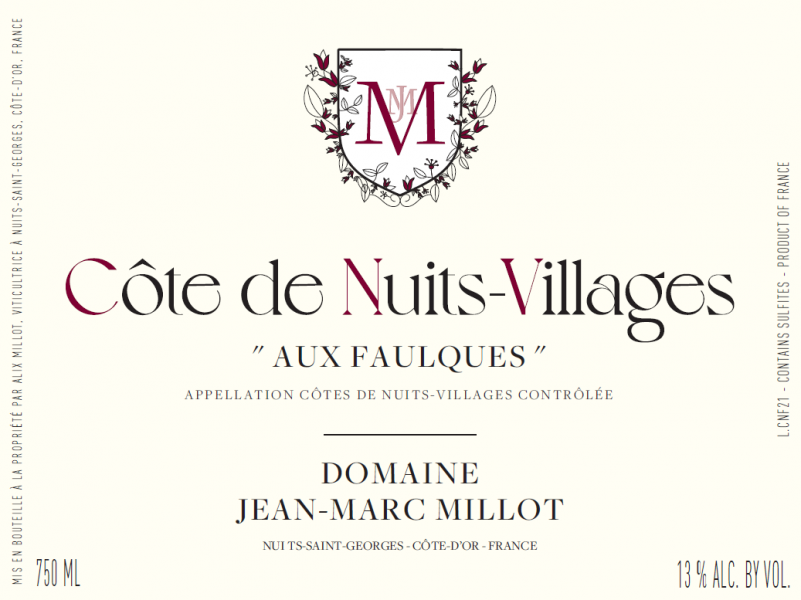 Cte de Nuits Villages Aux Faulques