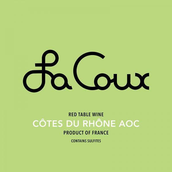 Ctes du Rhne La Coux Rouge
