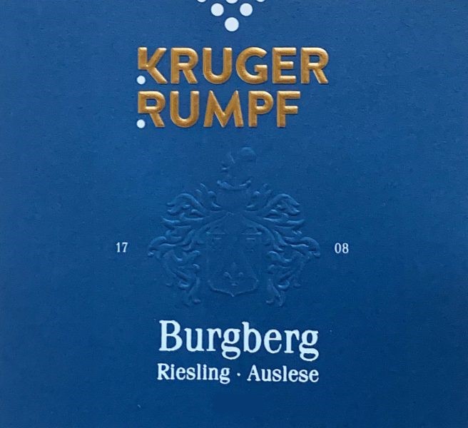 Kruger-Rumpf Dorsheimer Burgberg Riesling Auslese 