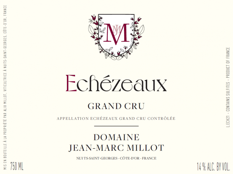 Echezeaux Grand Cru Domaine JeanMarc Millot