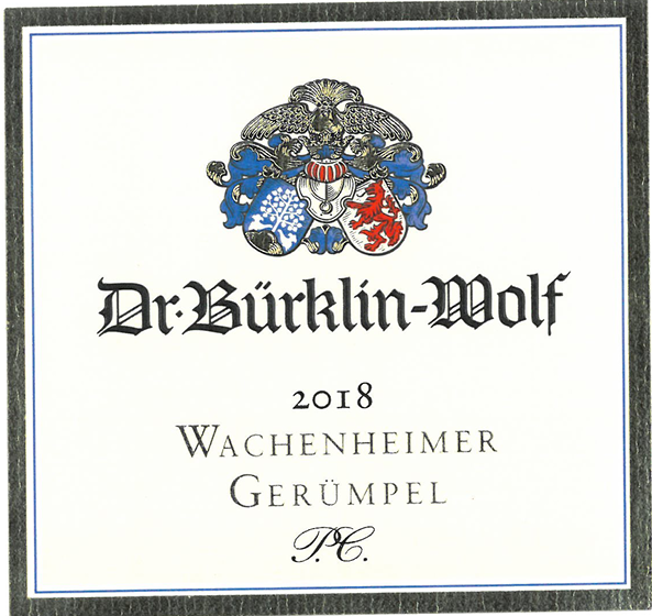 Dr. Bürklin-Wolf Wachenheimer Gerümpel Riesling Trocken PC