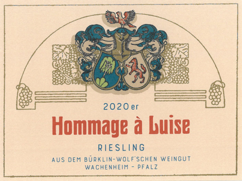 Hommage à Luise Riesling