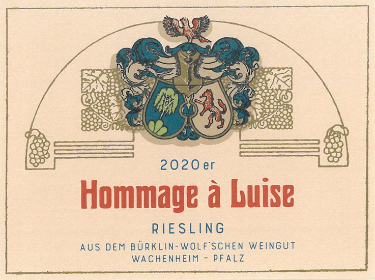 Dr BrklinWolf Hommage  Luise Riesling
