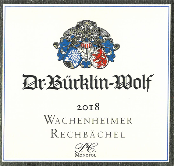 Dr. Bürklin-Wolf Wachenheimer Rechbächel [Monopol] Riesling Trocken PC