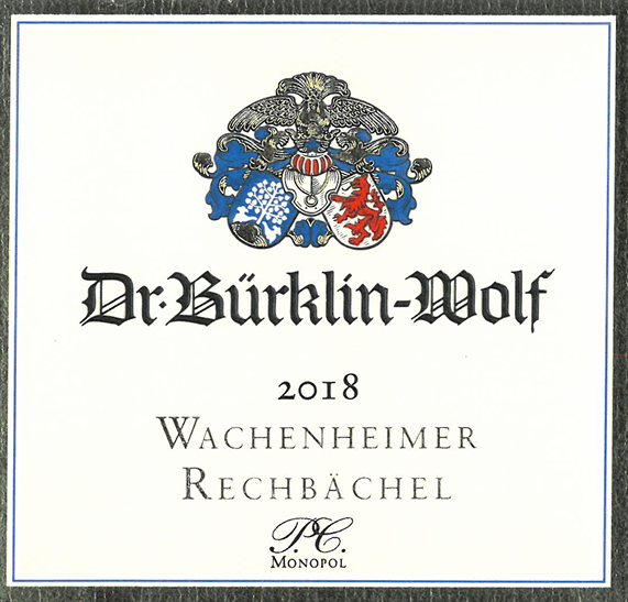 Dr BrklinWolf Wachenheimer Rechbchel Monopol Riesling Trocken PC