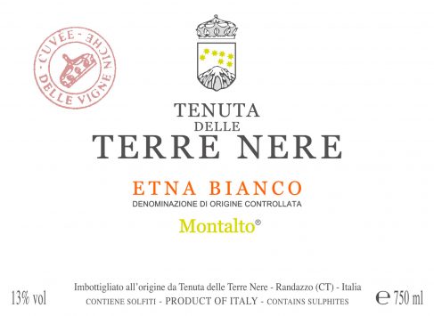 Etna Bianco 'Le Vigne Niche- Montalto', Terre Nere