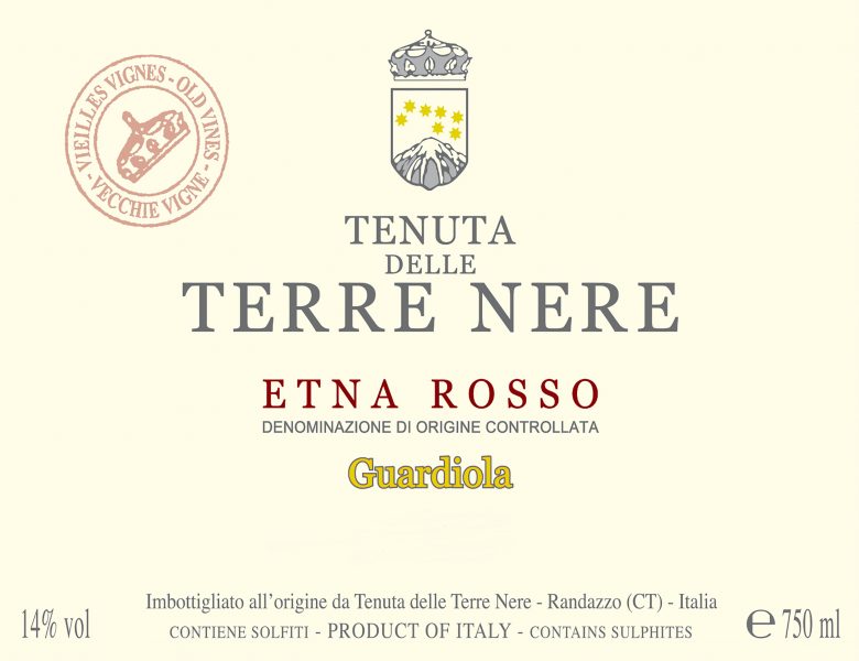 Etna Rosso Guardiola Terre Nere