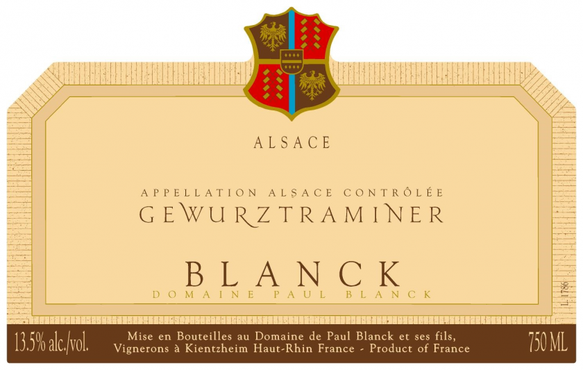 Gewurztraminer Classique Domaine Paul Blanck