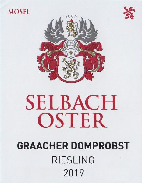 SelbachOster Graacher Domprobst Alte Reben Riesling Sptlese Feinherb 