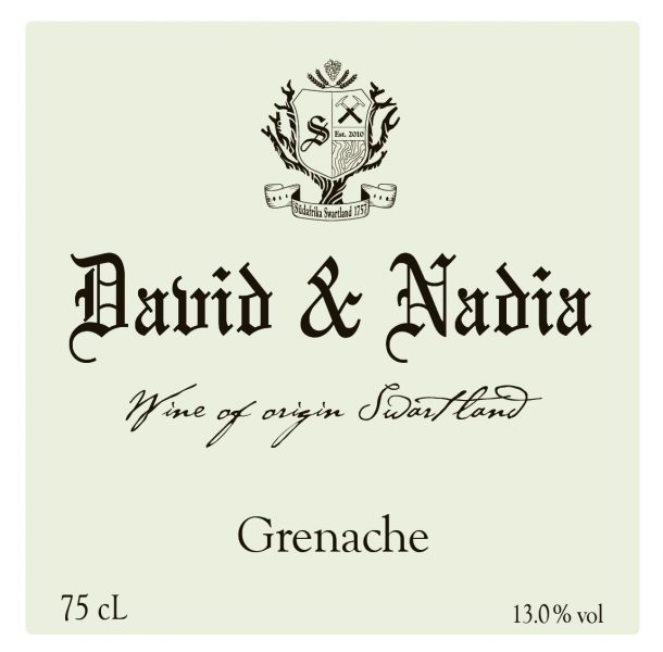 Grenache, David & Nadia Sadie