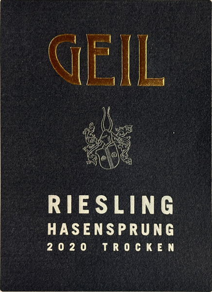 Geil Hasensprung [GG] Riesling Trocken