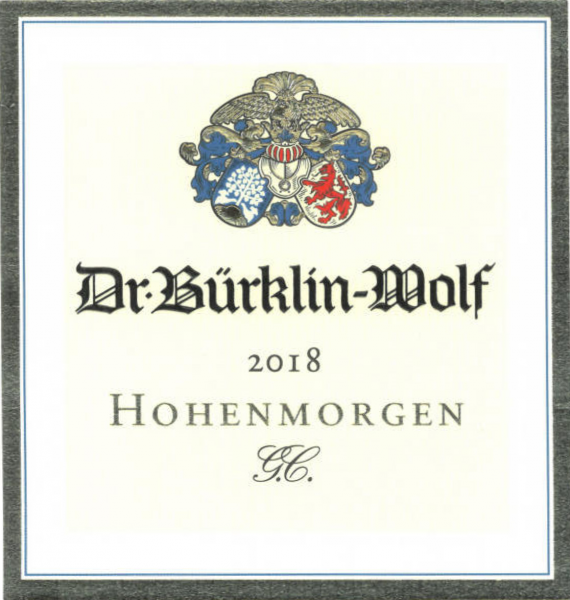 Dr. Bürklin-Wolf Hohenmorgen Riesling Trocken Grosse Lage