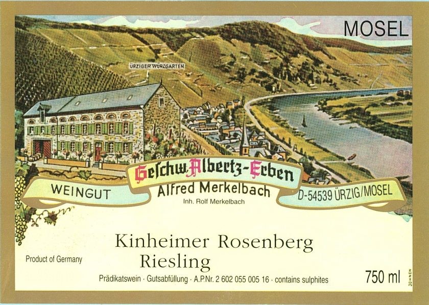 Merkelbach Kinheimer Rosenberg Riesling Sptlese Trocken