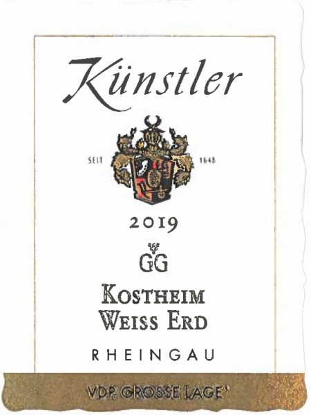 Künstler Kostheimer Weiss Erd Riesling Grosses Gewächs