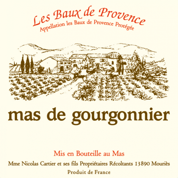 Les Baux de Provence Rose Mas de Gourgonnier MWO