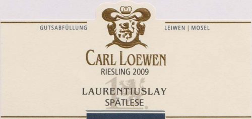 Leiwener Laurentiuslay Grosse Lage Riesling Spätlese