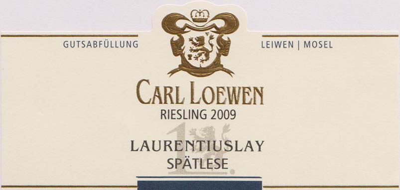 Leiwener Laurentiuslay Grosse Lage Riesling Sptlese