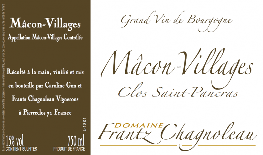 MaconVillages Clos Saint Pancras