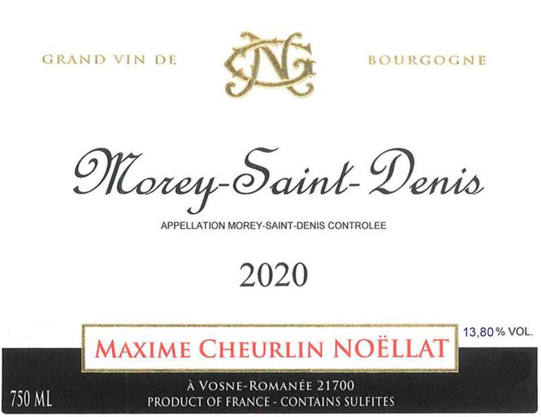 Morey St Denis Maxime Cheurlin Noellat