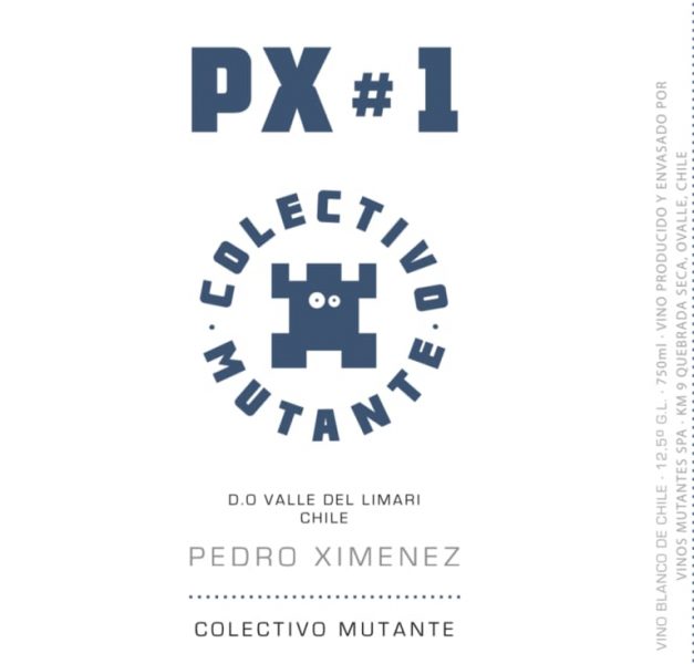 Pedro Ximenez PX 1 Colectivo Mutante