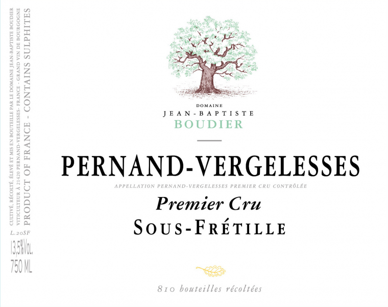 PernandVergelesses Blanc 1er Sous Fretille