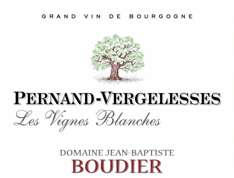PernandVergelesses Rouge Les Vignes Blanches Domaine JeanBaptiste Boudier